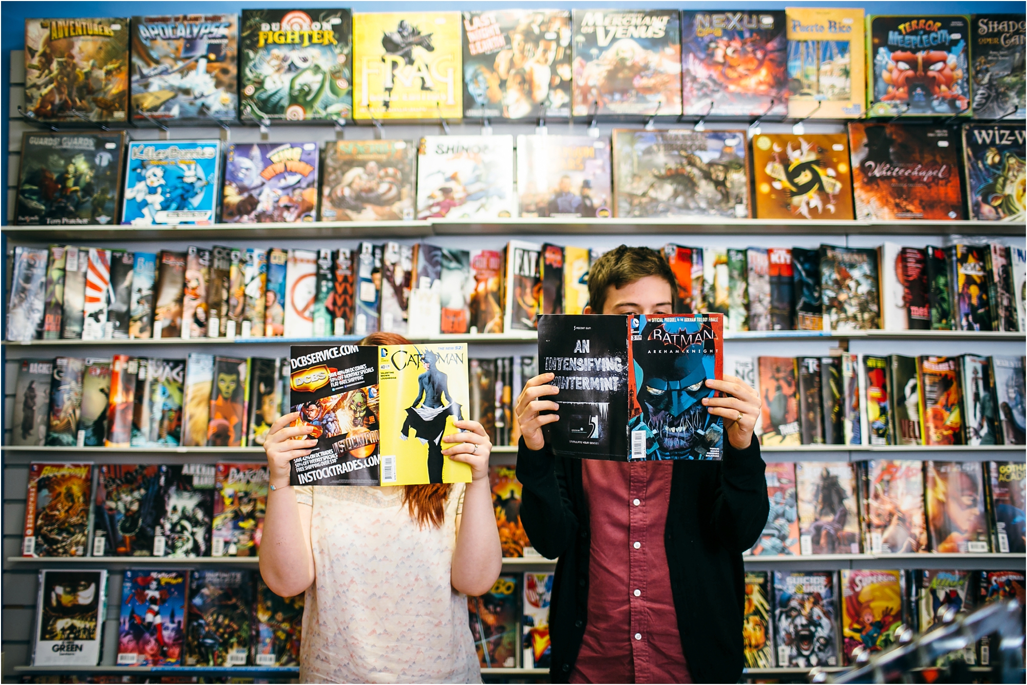Real Couples // A Geeky Engagement Session: Lilly + James