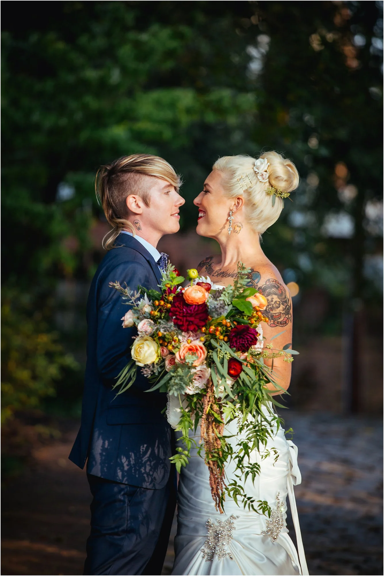 Real Couples // A Queer Wedding With a View: Brandy + Conley