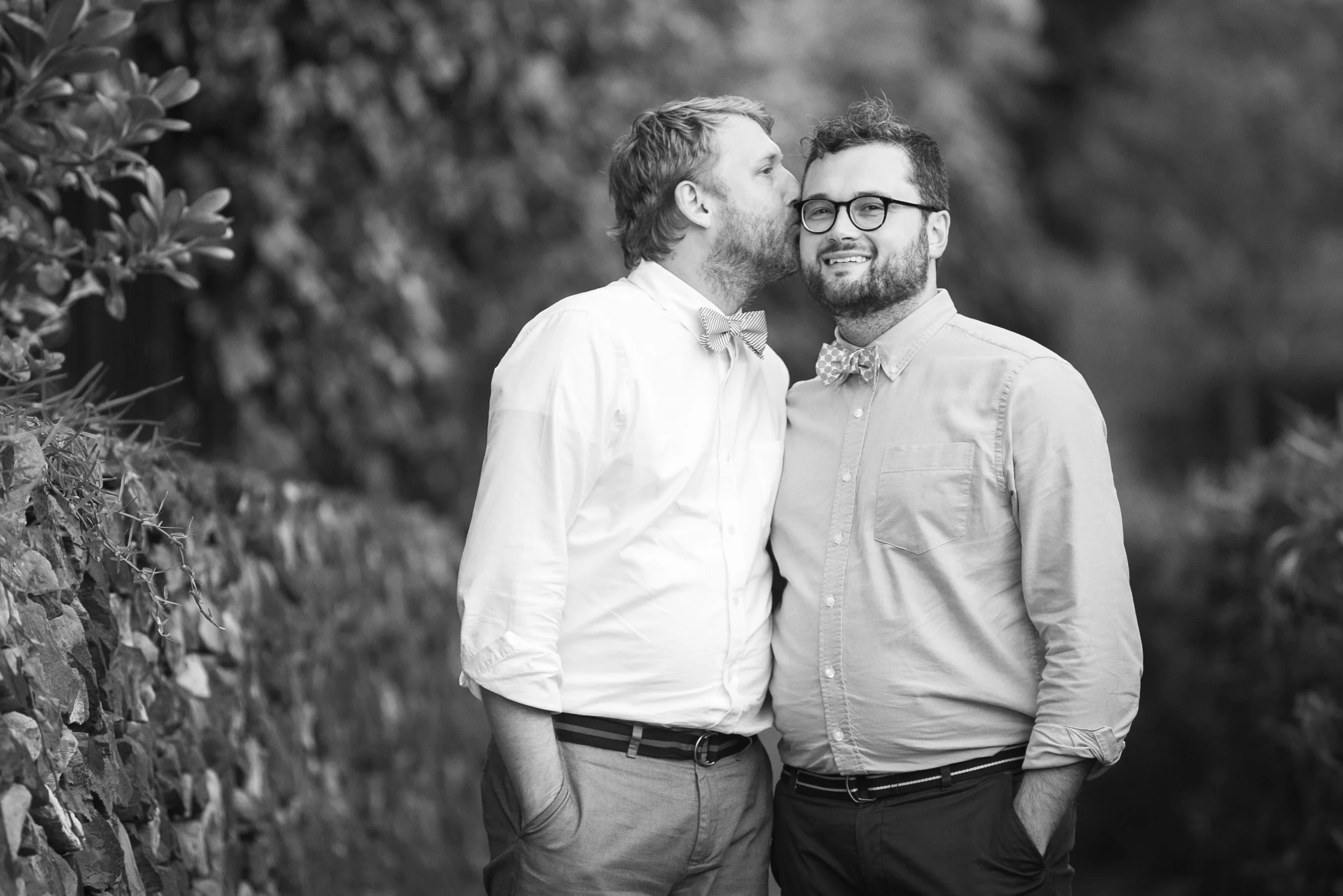 Lisa25 Wedding Photography kiss on cheek