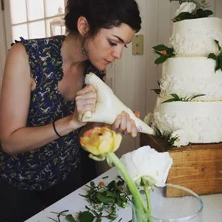 Molly reeder decorating cake