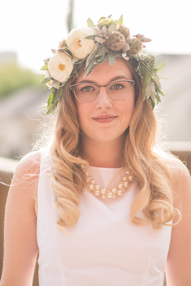 Buffy Goodman Wedding Photography portrait shot of bride