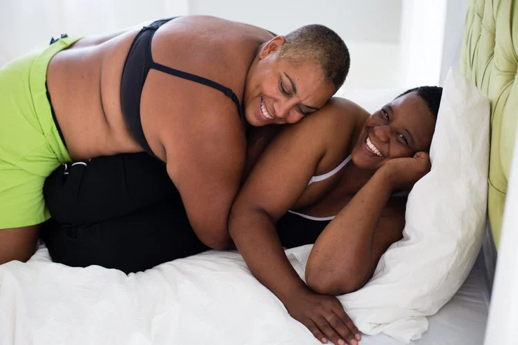 Real Couples // Couples' Boudoir: Monique + Rochelle