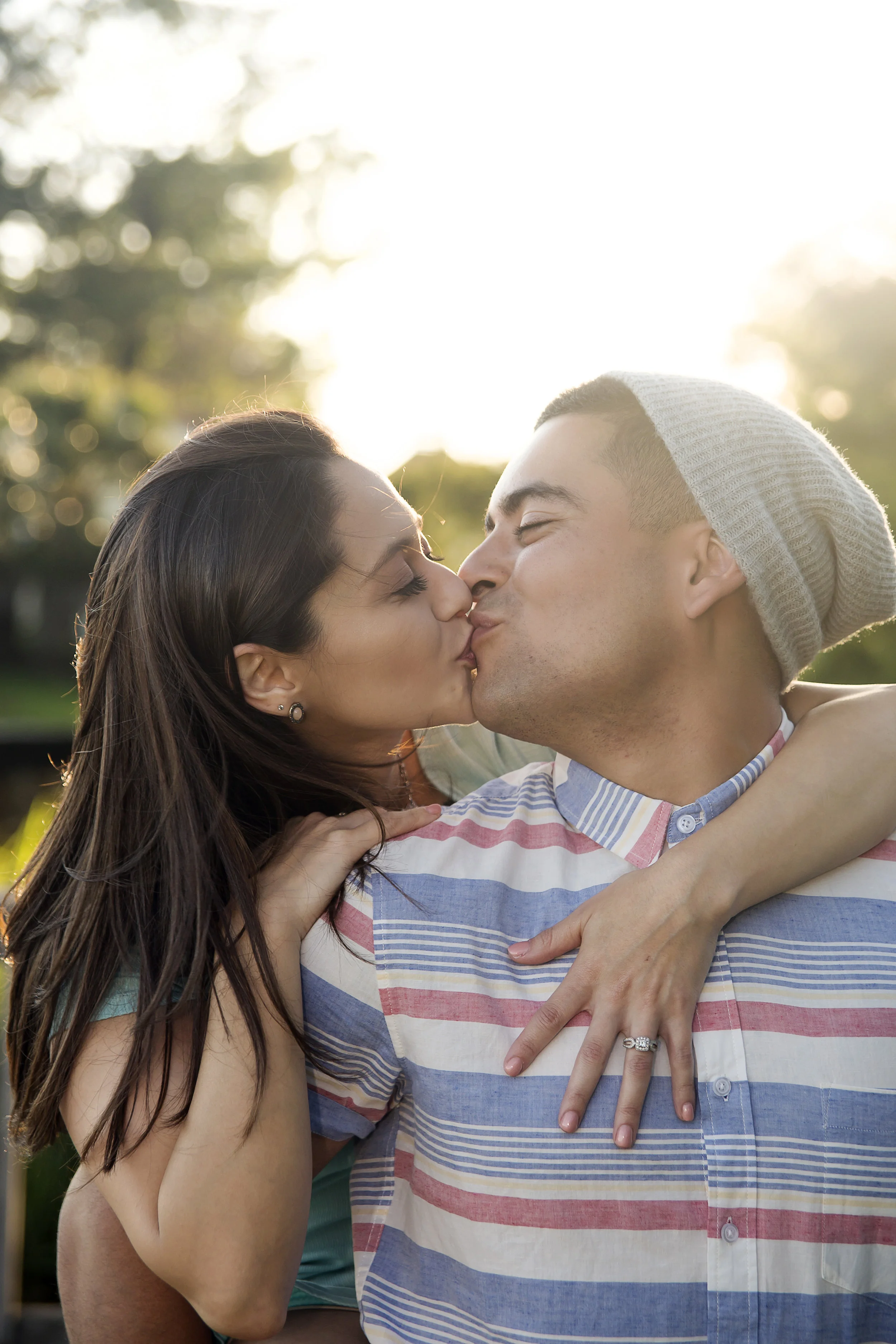 Manny and Neiba military homecoming wedding engagement session by Stephanie Axtell