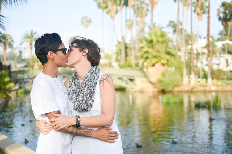 Real Couples // Equinox Engagement: Spring + Jayni