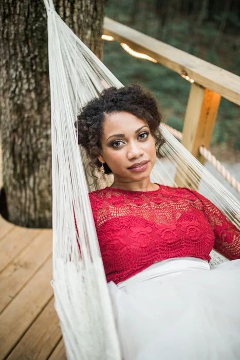 Treehouse Wedding Elopement Styled Shoot South Carolina Latoya Dixon
