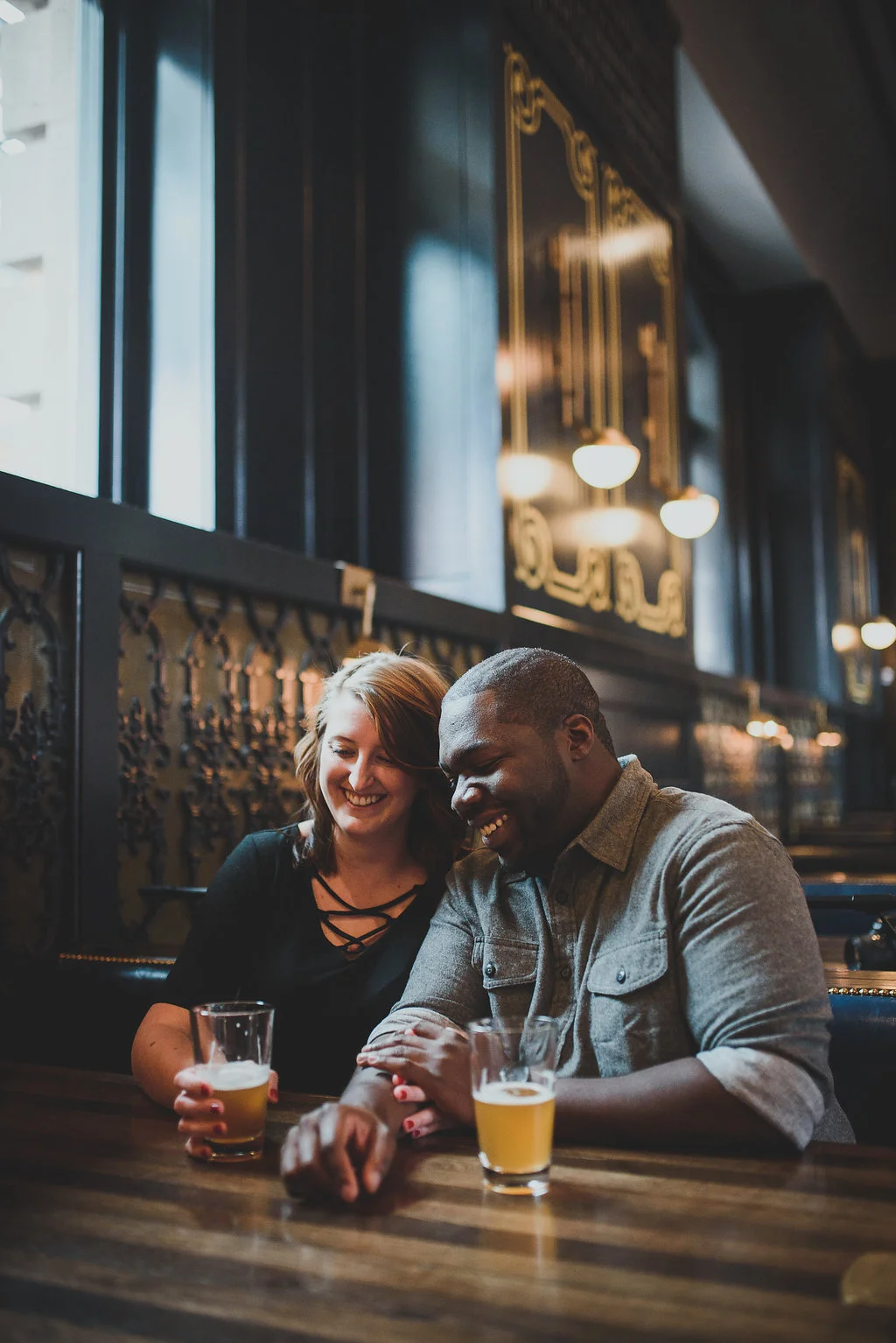 Downtown Denver Colorado Union Station Wedding Engagement Session Suzanne Jakes