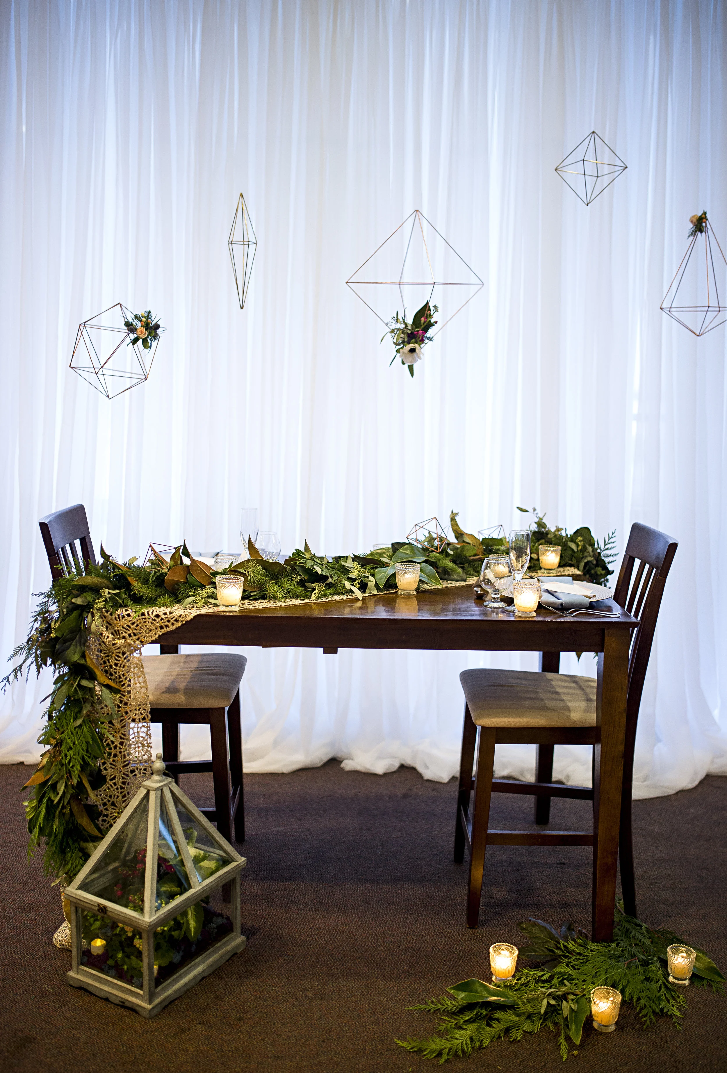 Edmonton Alberta Canada Geometric Punk Styled Wedding Shoot