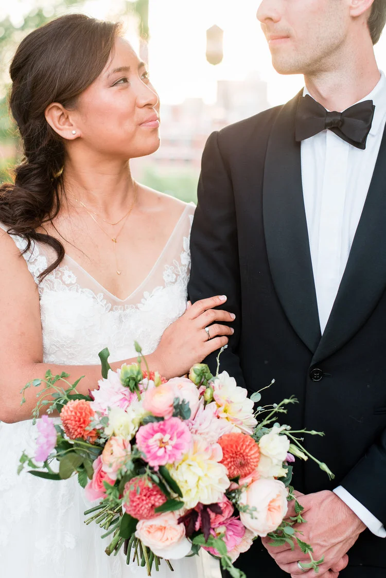 Real Couples // Intimate Poe Museum Wedding: Ben + Christina