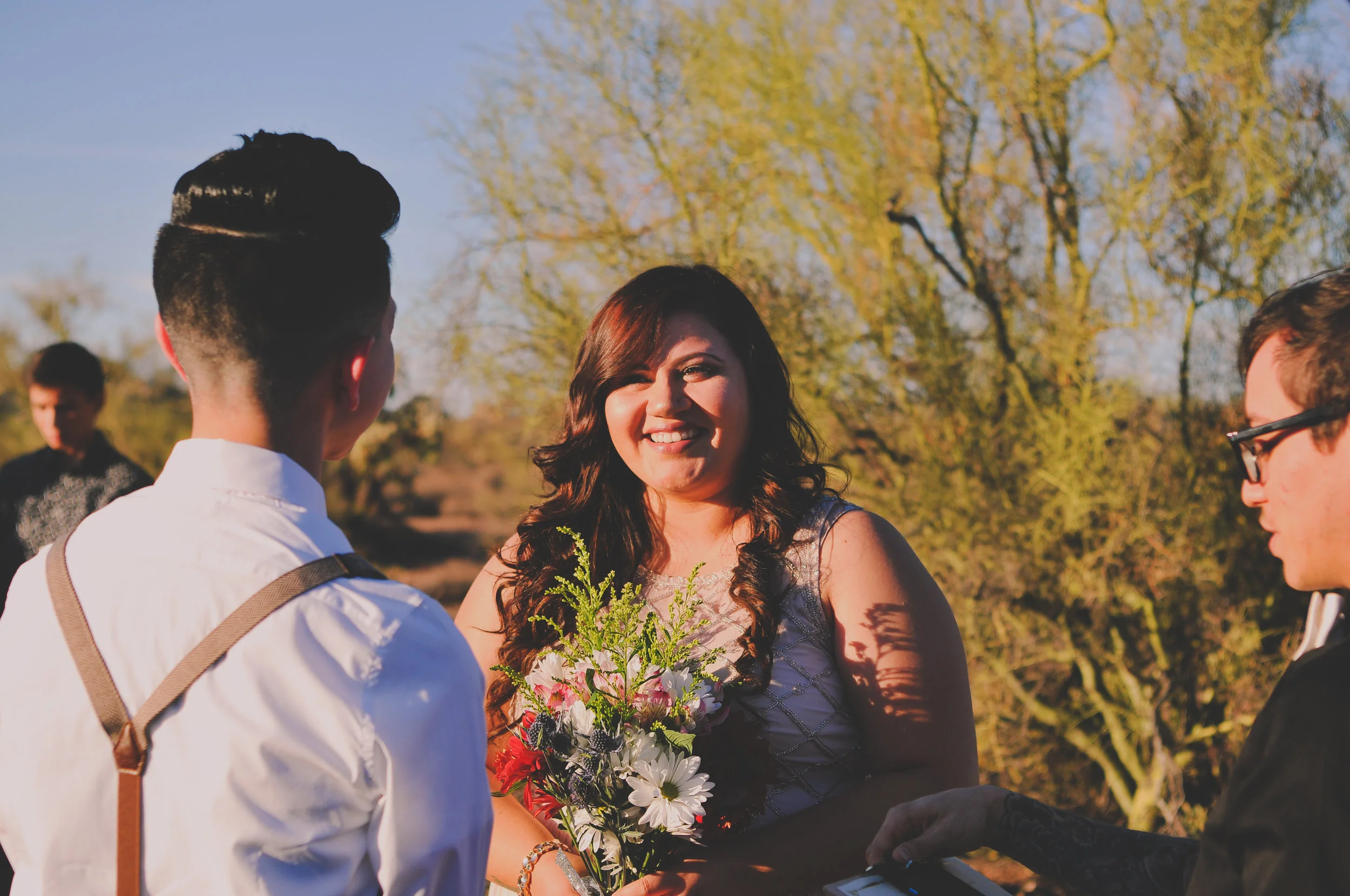 LGBTQ desert wedding in Phoenix Arizona by Photo De Urban