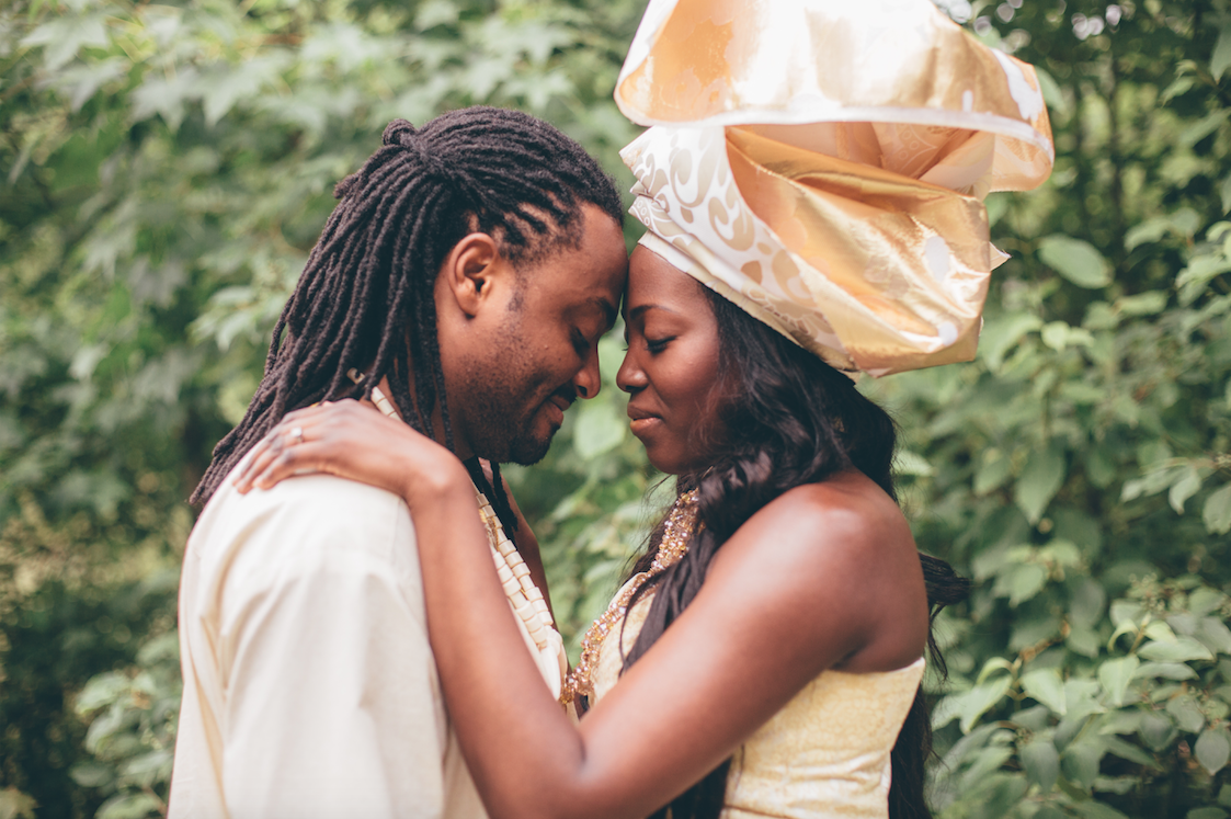 Real Couples // A Family African Engagement: Val + Lawrencia