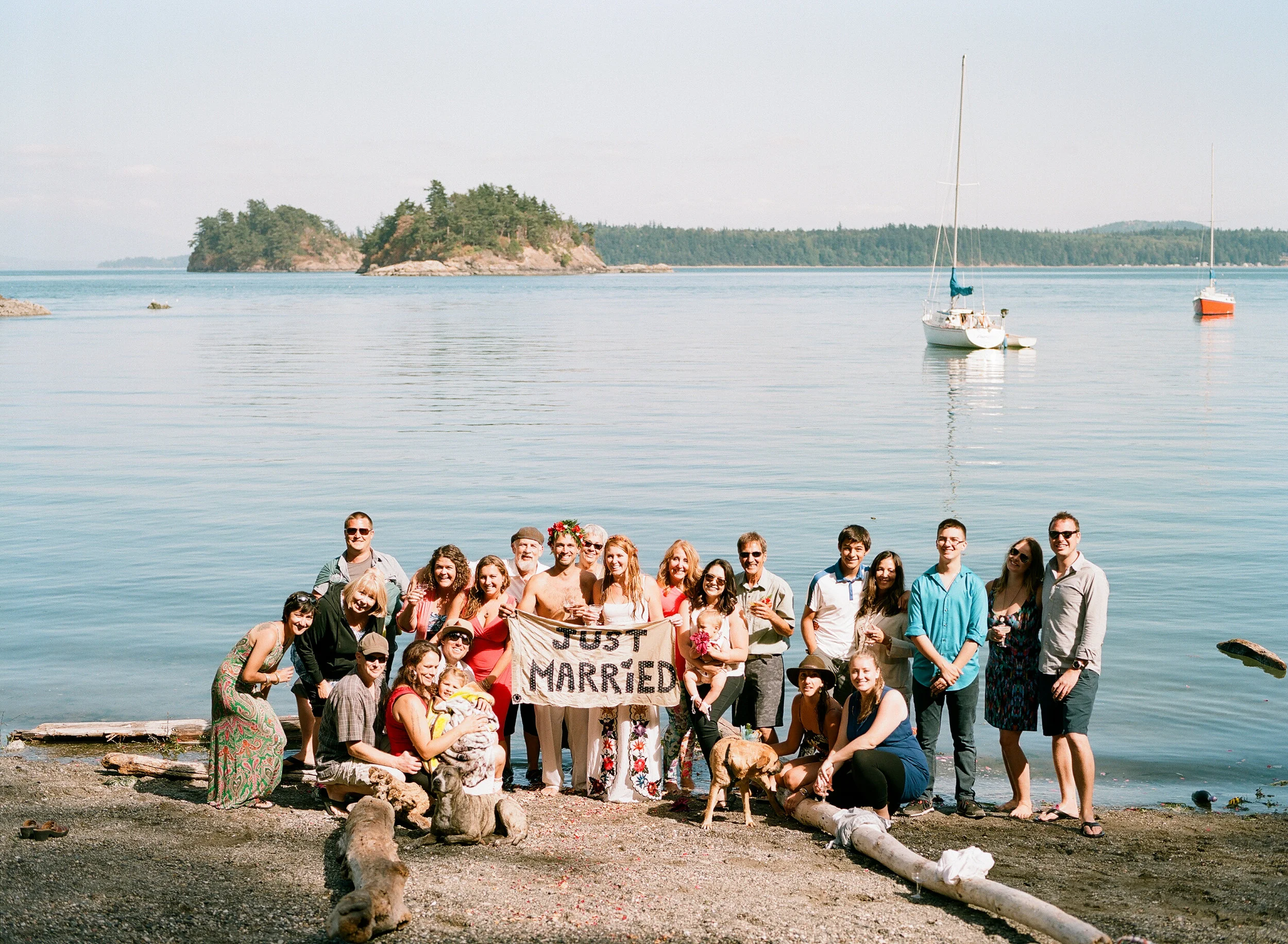 Seattle Washington Family Island Wedding Elopement by Catherine Abegg
