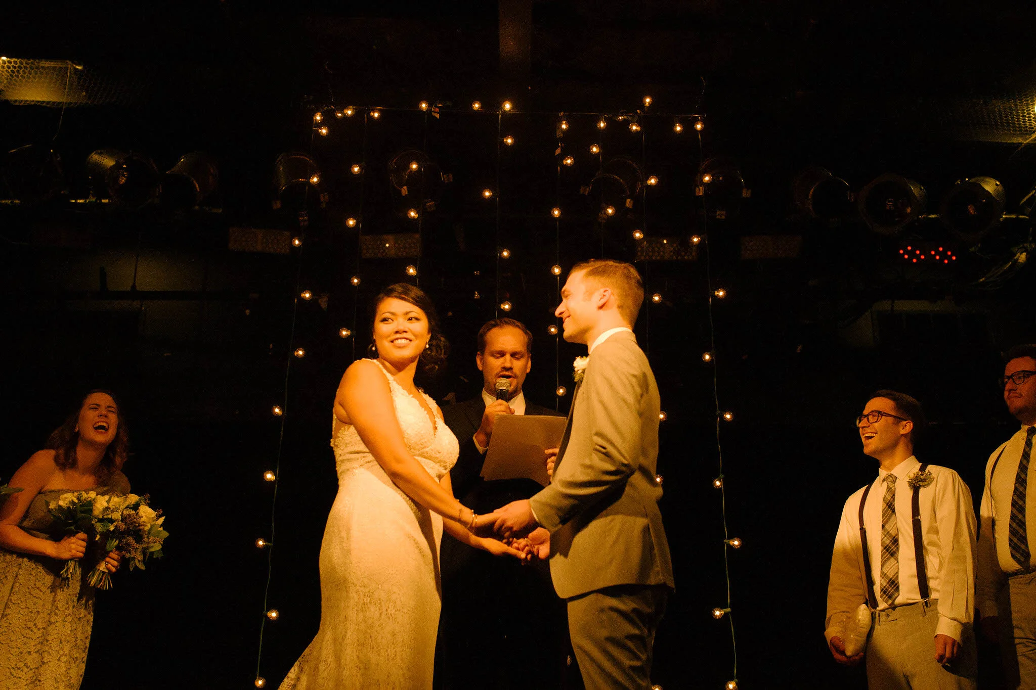 Heidi Uhlman Chicago Bottom Lounge wedding