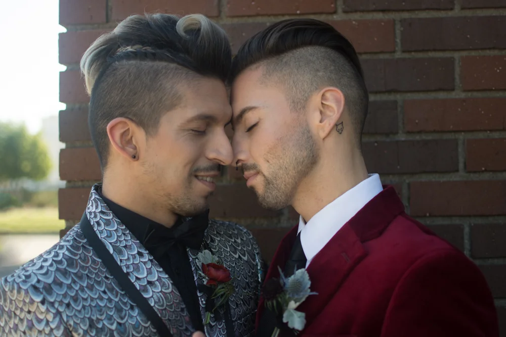 Rockstar Glam Wedding Inspiration in Glendale, California