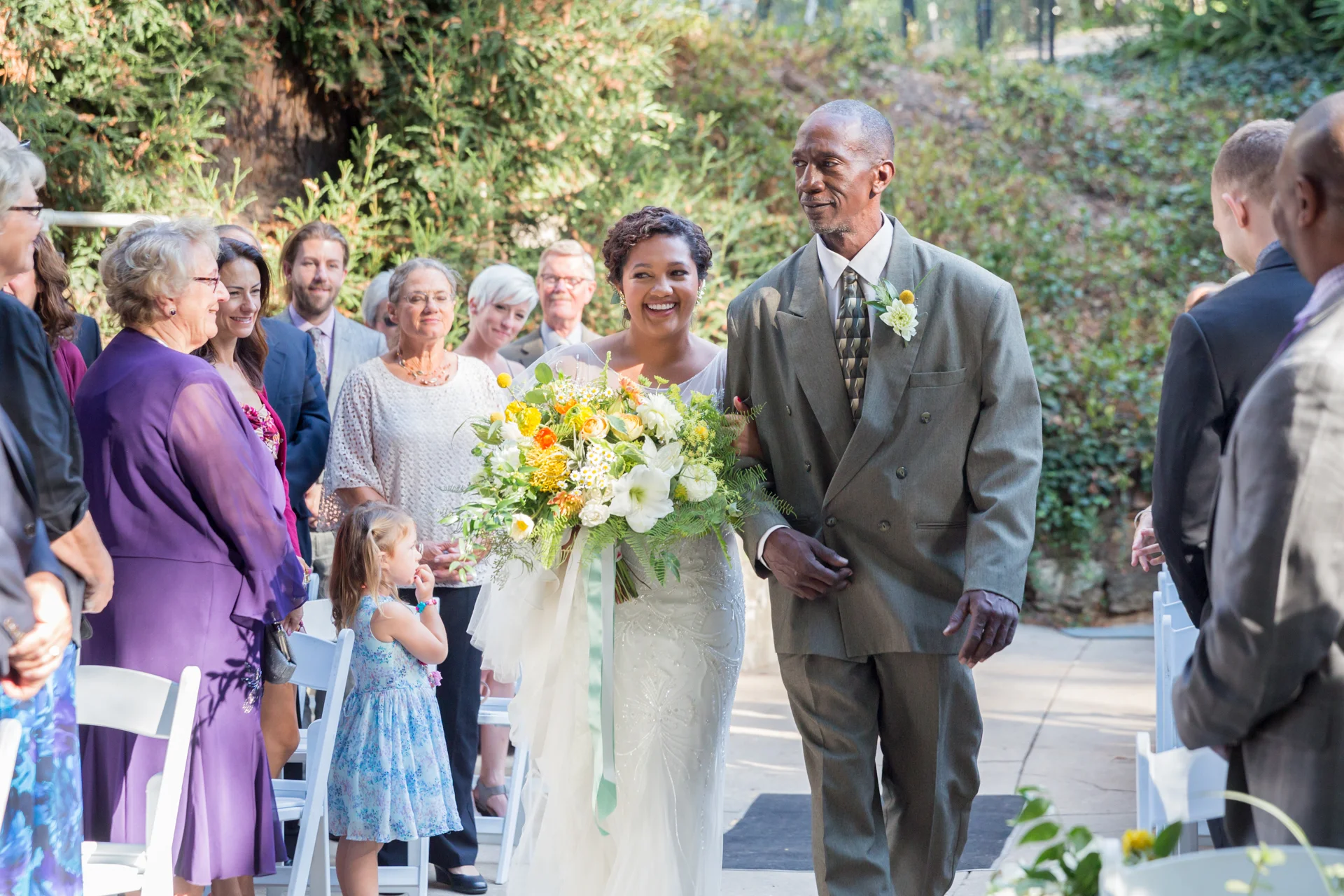 Outdoor wedding in the Bay Area by Juniper Spring Photography