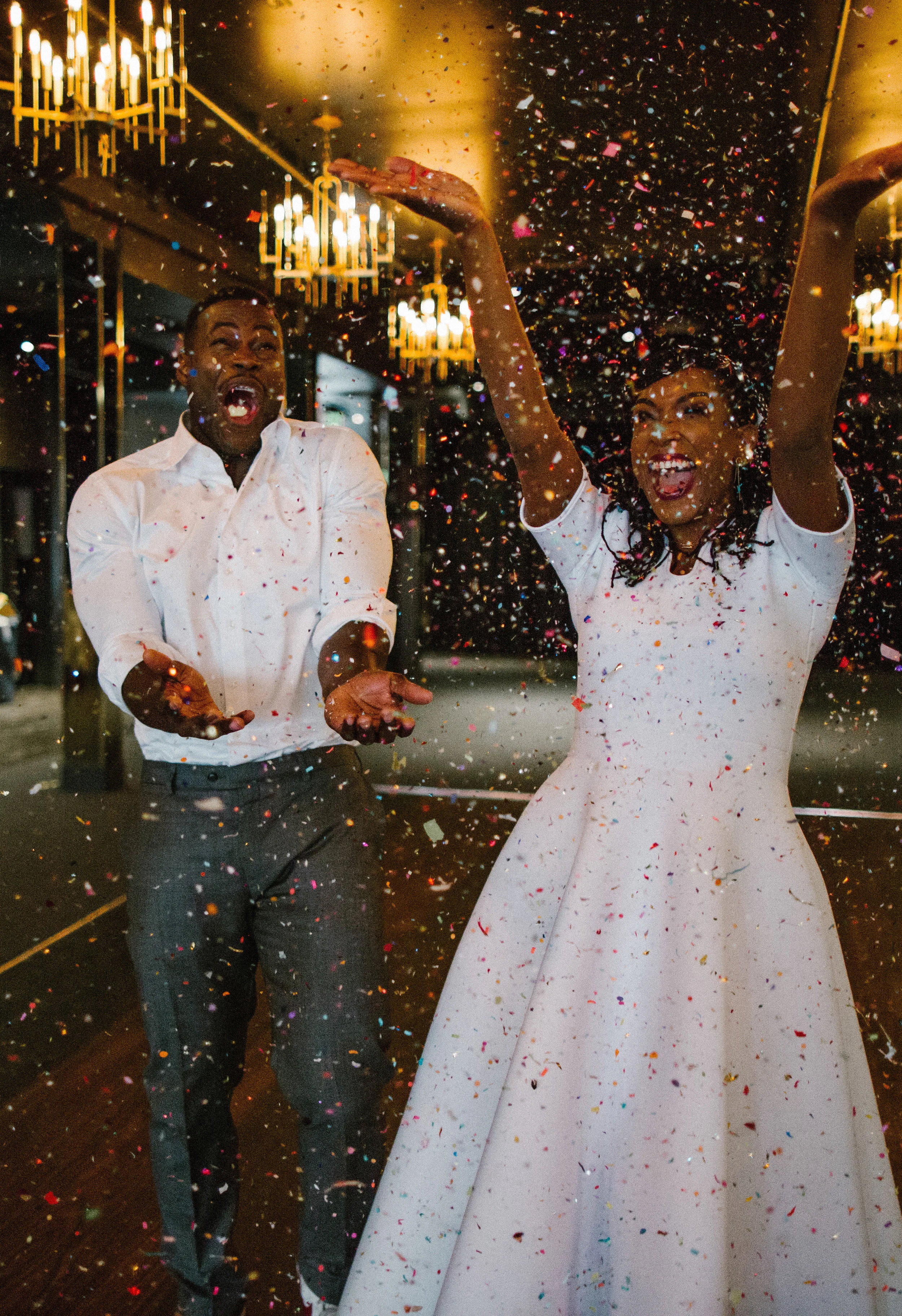 80s Geometric Classy Wedding Elopement Inspiration by Ashley Gaffney Studio and Our Two Hearts Photography in Denver Colorado