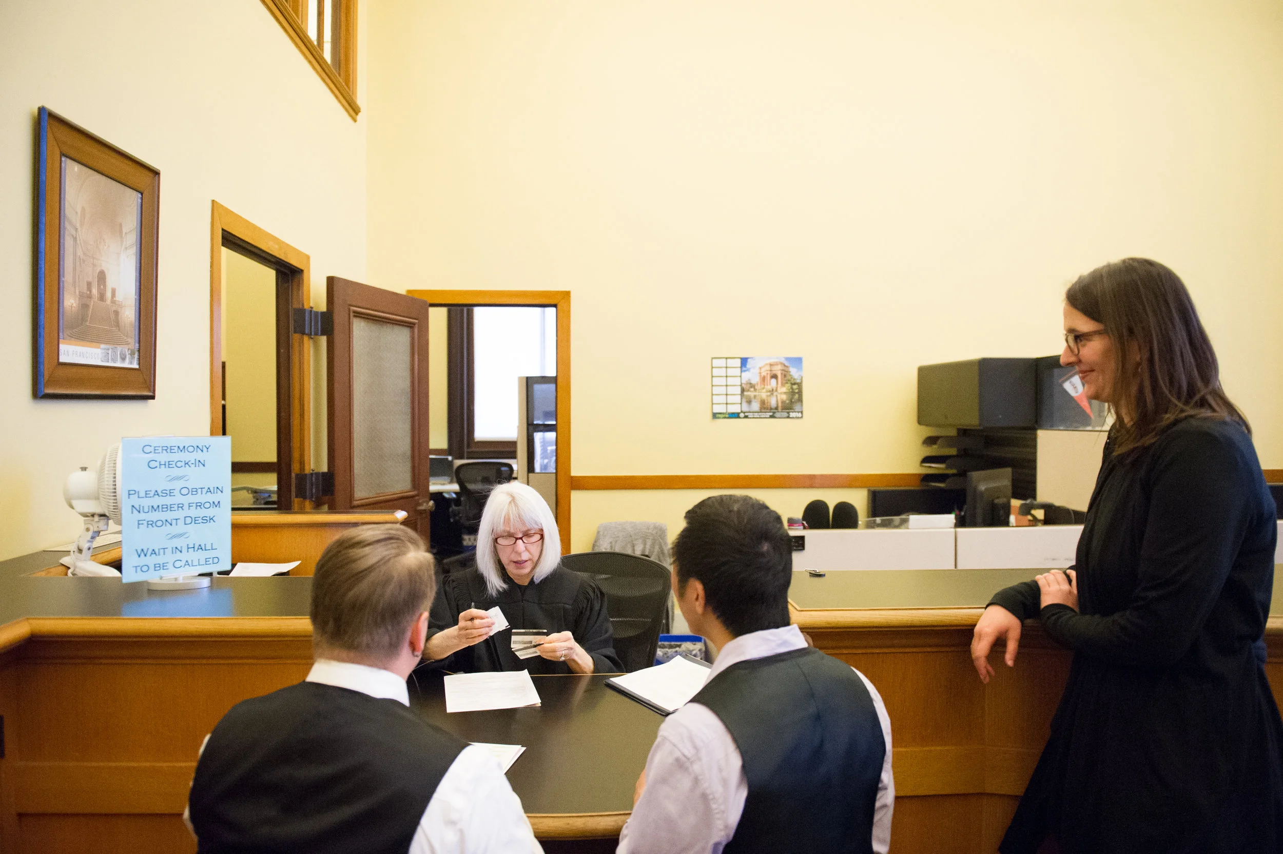 LGBTQ wedding elopement at the San Francisco City Hall benefitting the Trevor Project and photographed by Chloe Jackman Photography