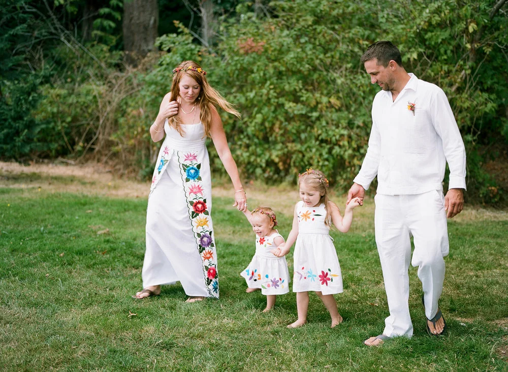 Real Couples // Island Elopement With Loved Ones: Anya + Arlo