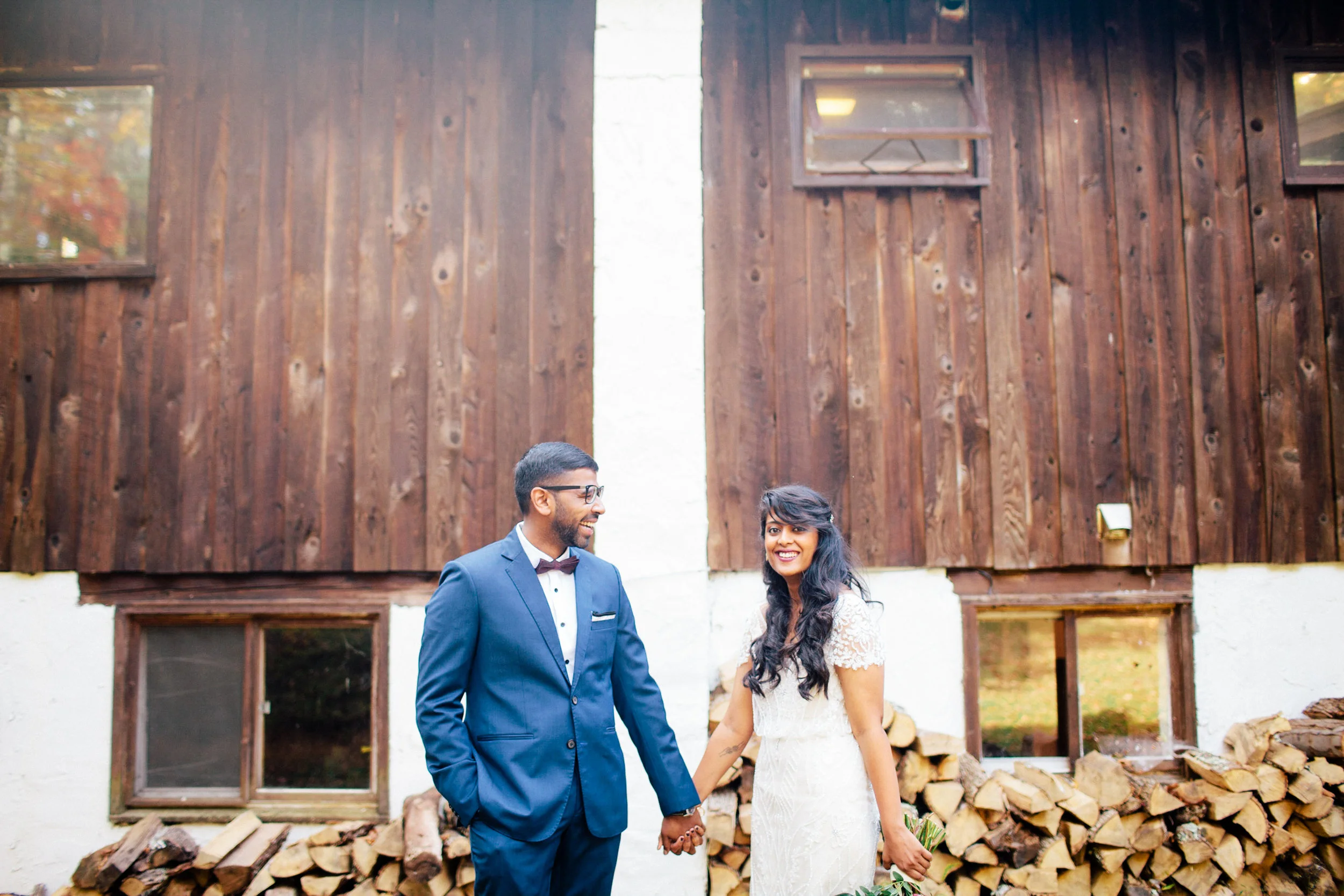 Samantha Lauren Photographie Fall Airbnb Wedding