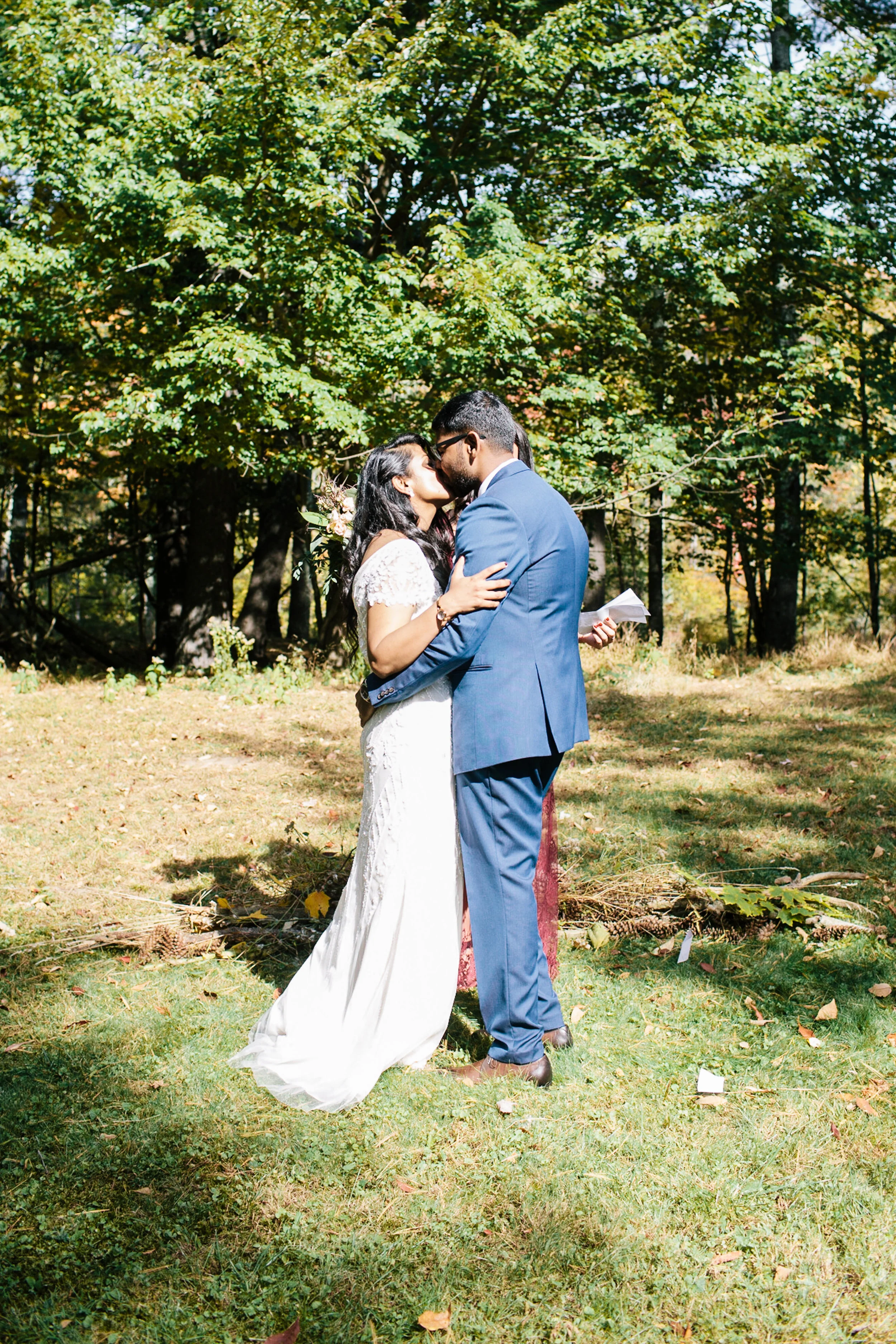 Samantha Lauren Photographie Fall Airbnb Wedding