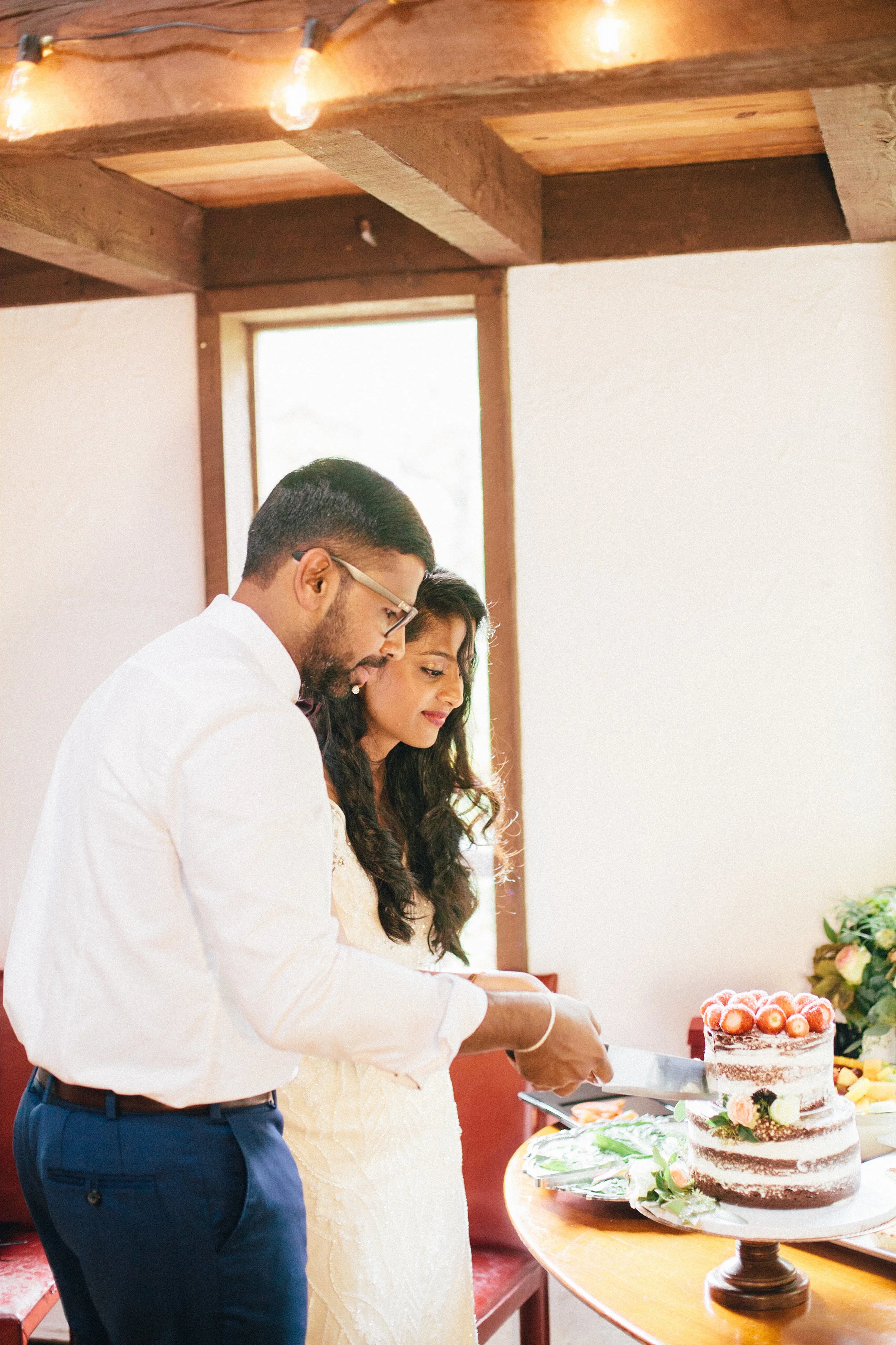 Samantha Lauren Photographie Fall Airbnb Wedding