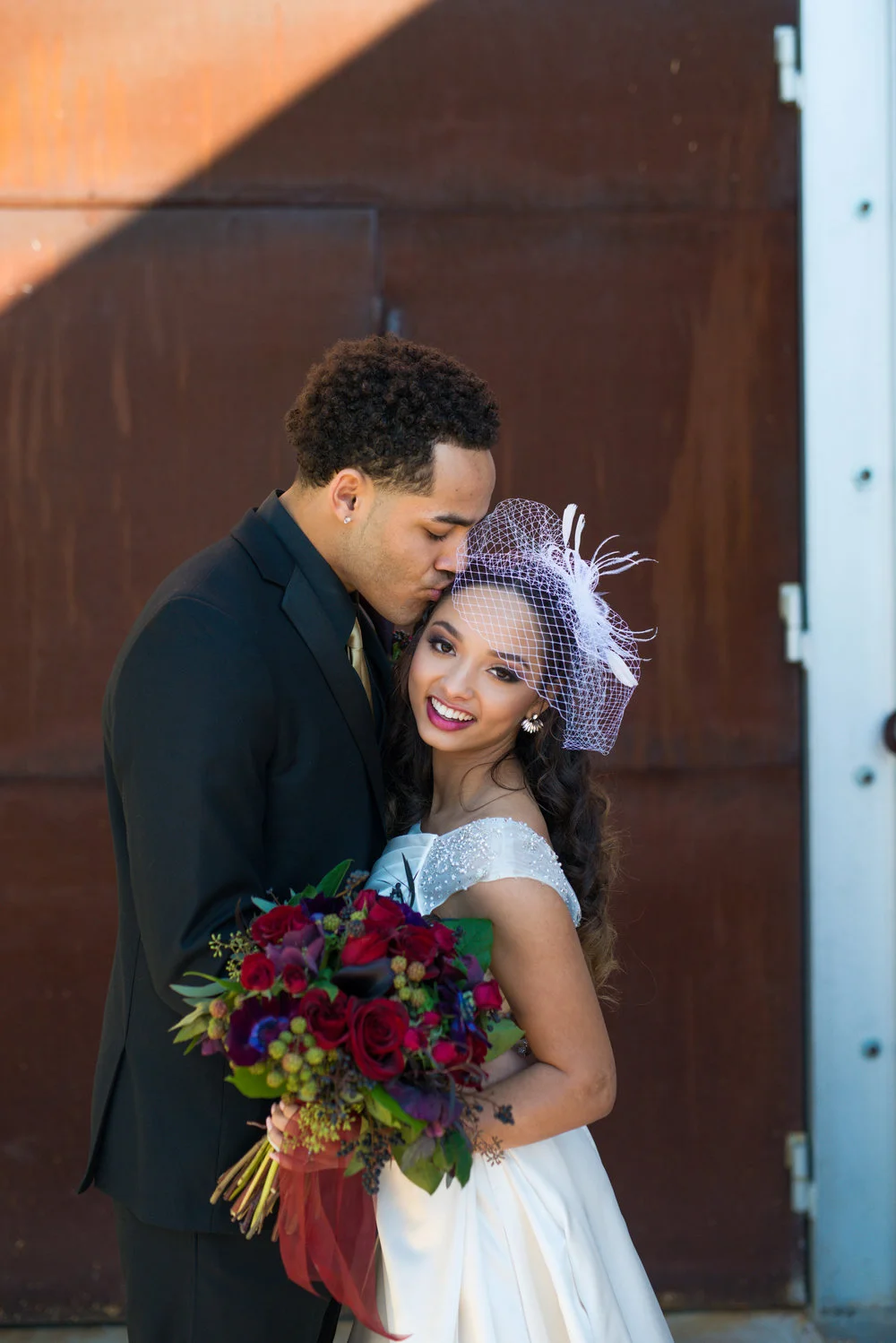 Elegant Industrial Wedding Inspiration in Arizona