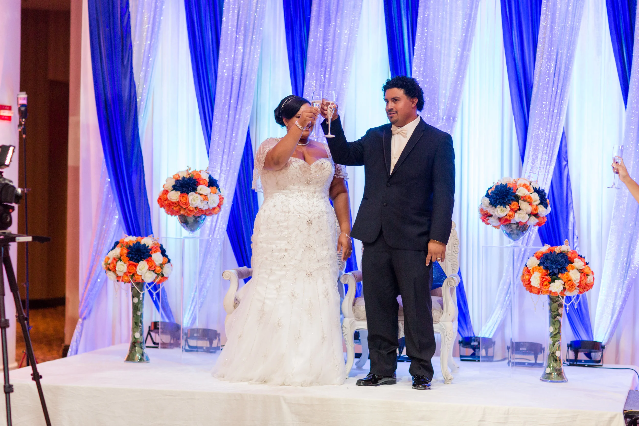 Northern Virginia Vintage Gatsby Themed Wedding Photography by Marirosa