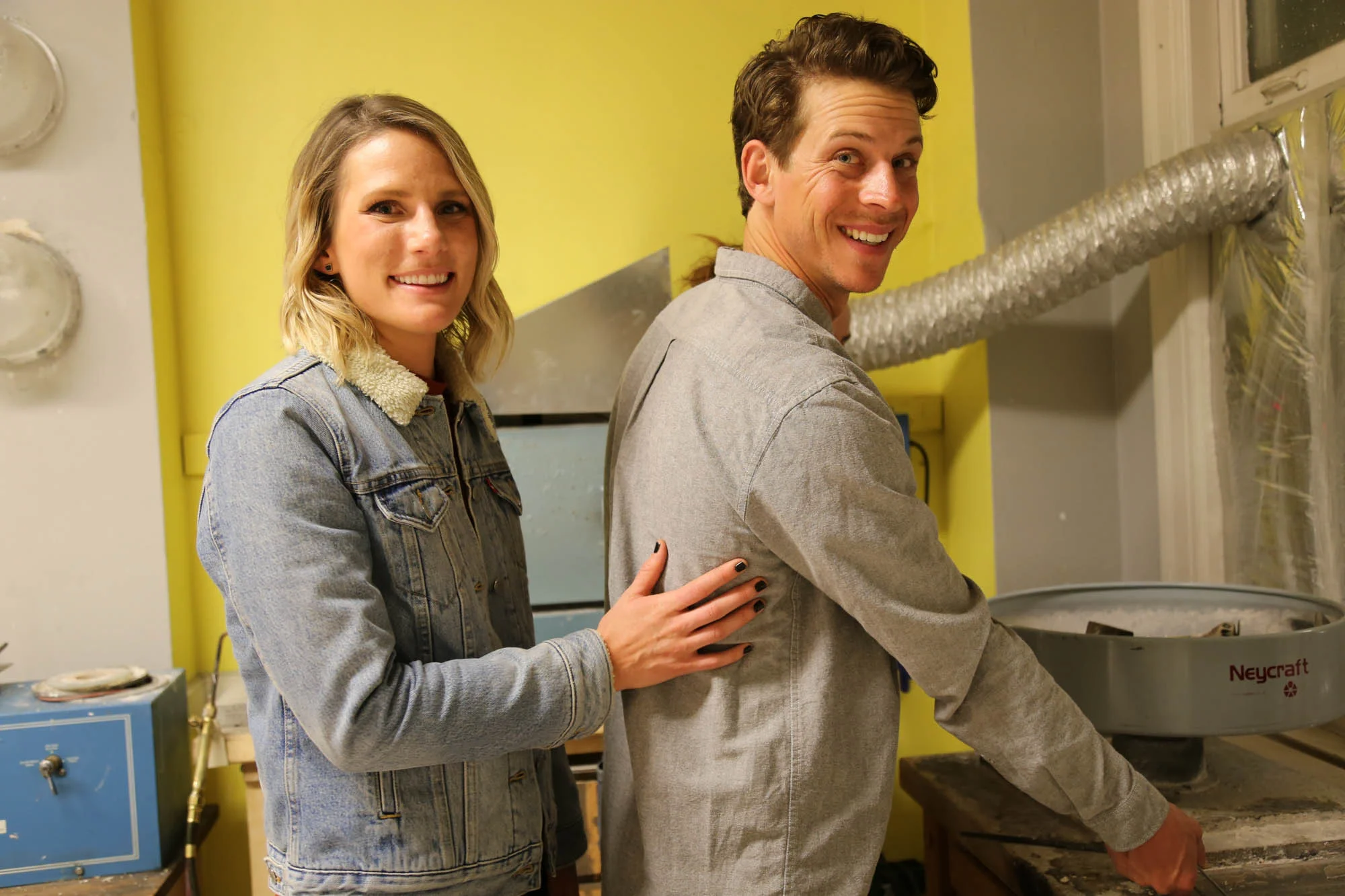 Kendra Renee is an Oakland, California metalsmith and jeweler who creates stunning ready to wear and custom pieces, including striking necklaces and earrings, as we as engagement rings and wedding bands