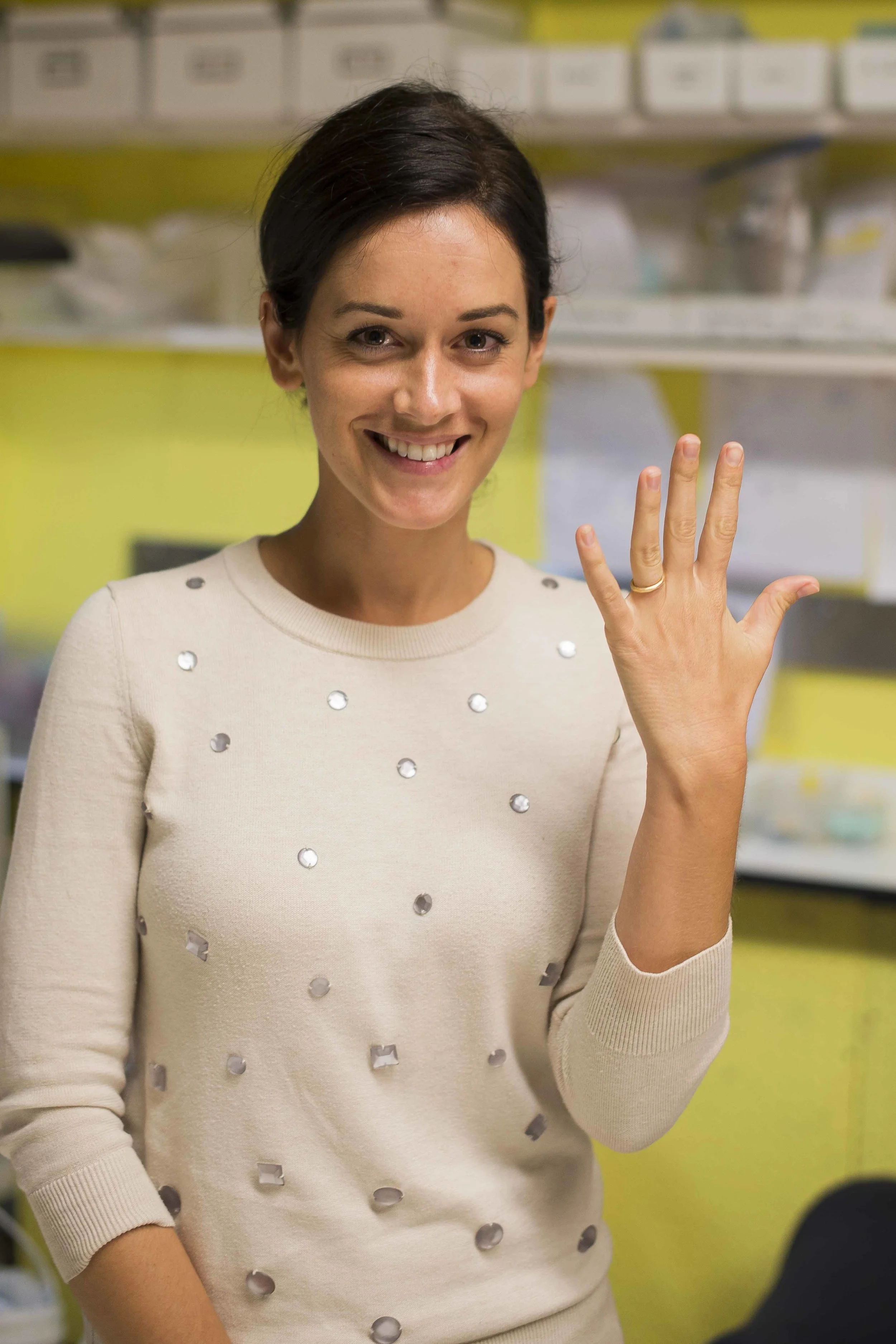 Kendra Renee is an Oakland, California metalsmith and jeweler who creates stunning ready to wear and custom pieces, including striking necklaces and earrings, as we as engagement rings and wedding bands