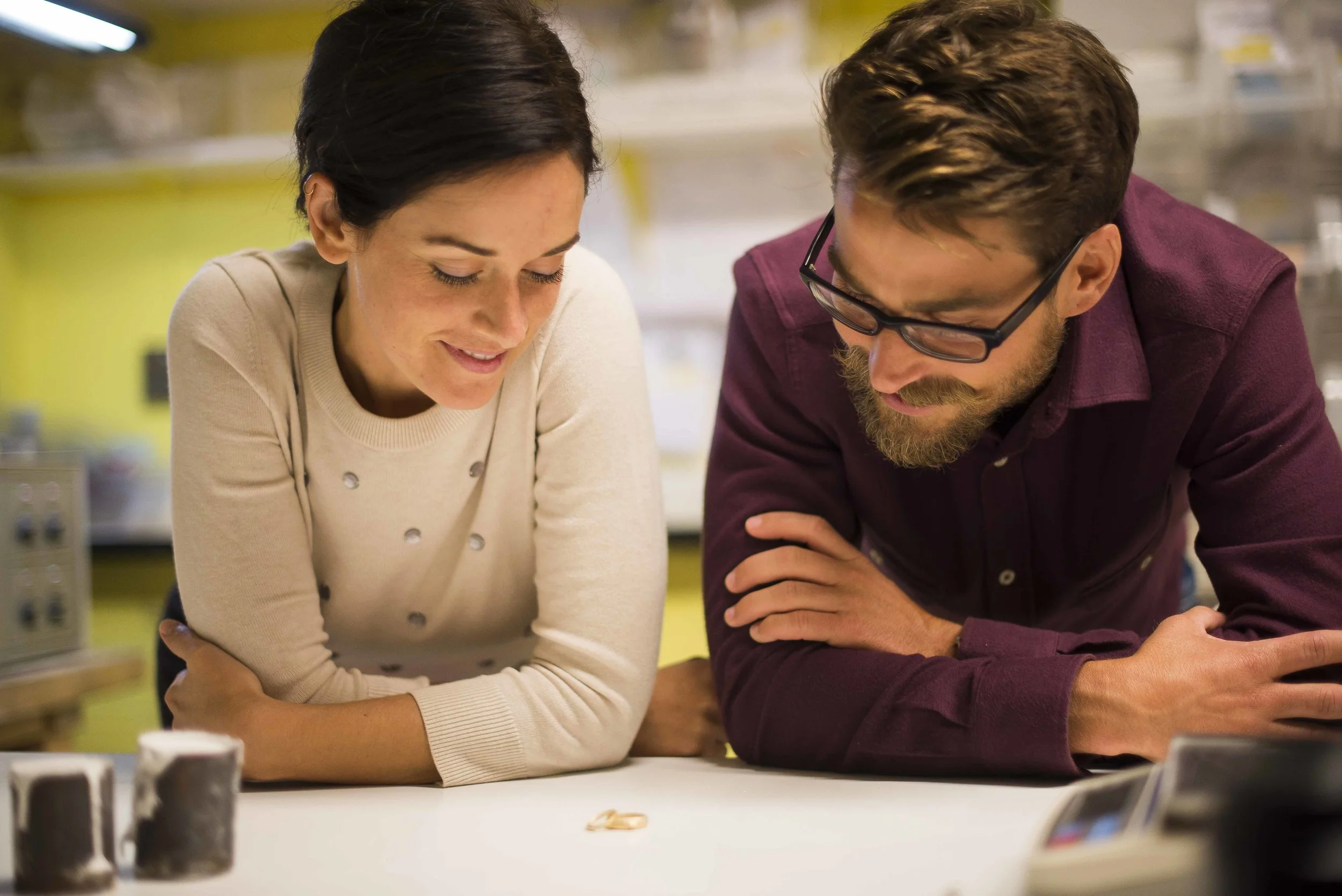 Kendra Renee is an Oakland, California metalsmith and jeweler who creates stunning ready to wear and custom pieces, including striking necklaces and earrings, as we as engagement rings and wedding bands