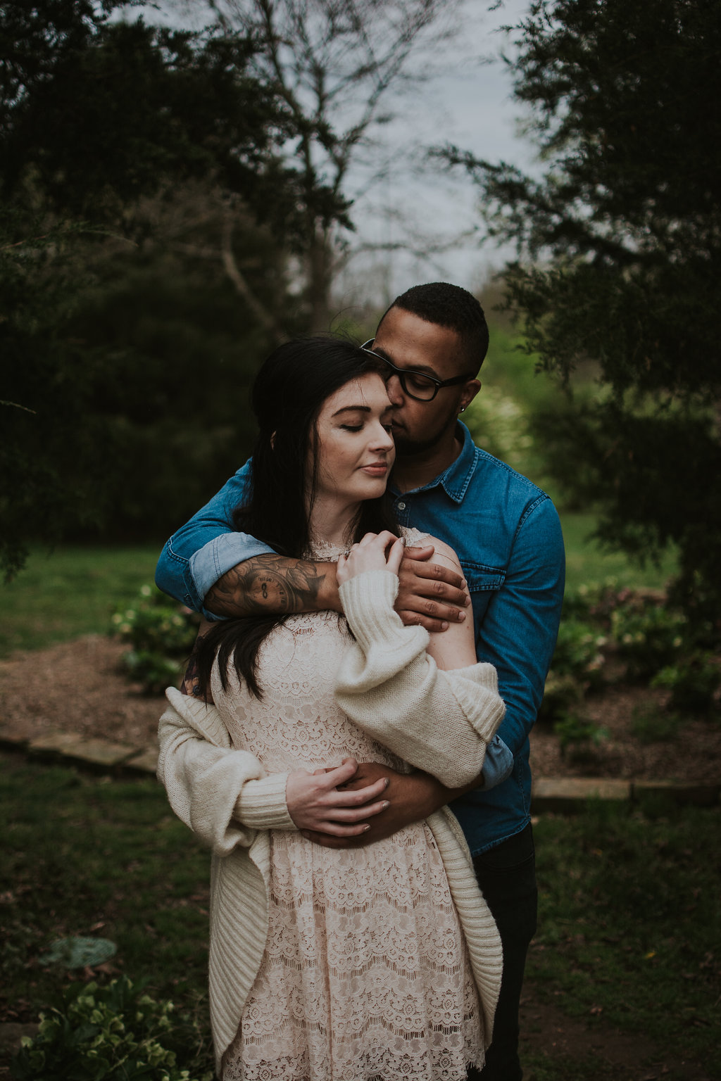 Erika Ryan Photo Rainy Day Engagement