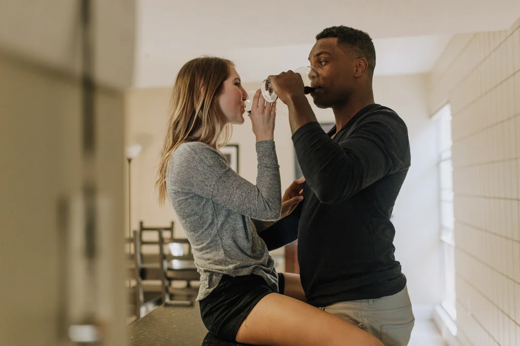 Real Couples // Love Fest at Home: Nina + Josh