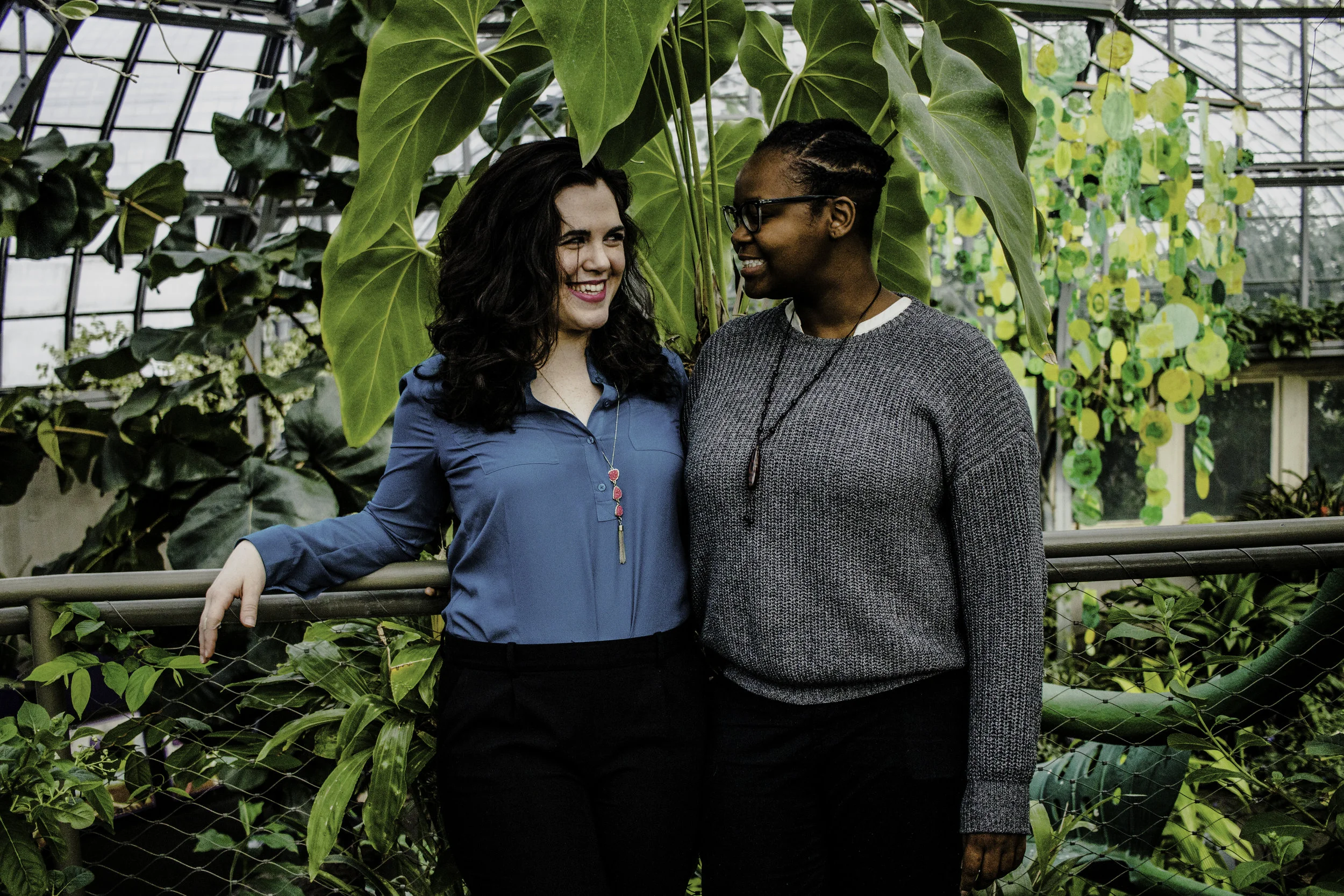 Studio Mosley Greenhouse Lesbian Engagement