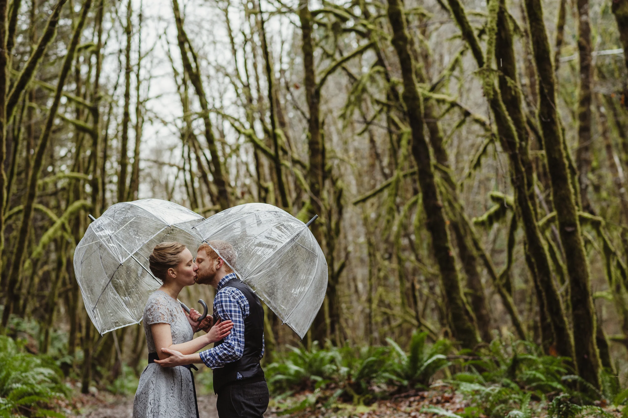 Vivian Chen San Francisco Rainy Wedding Day Photography