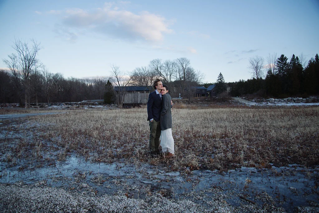 Julia Luckett Winter Solstice Elopement Vermont