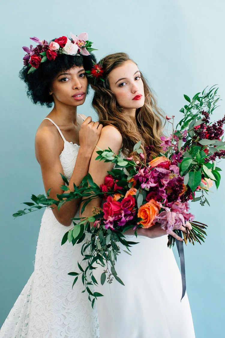 Wedding Inspiration // Retro Garden Party at Generations in Seattle