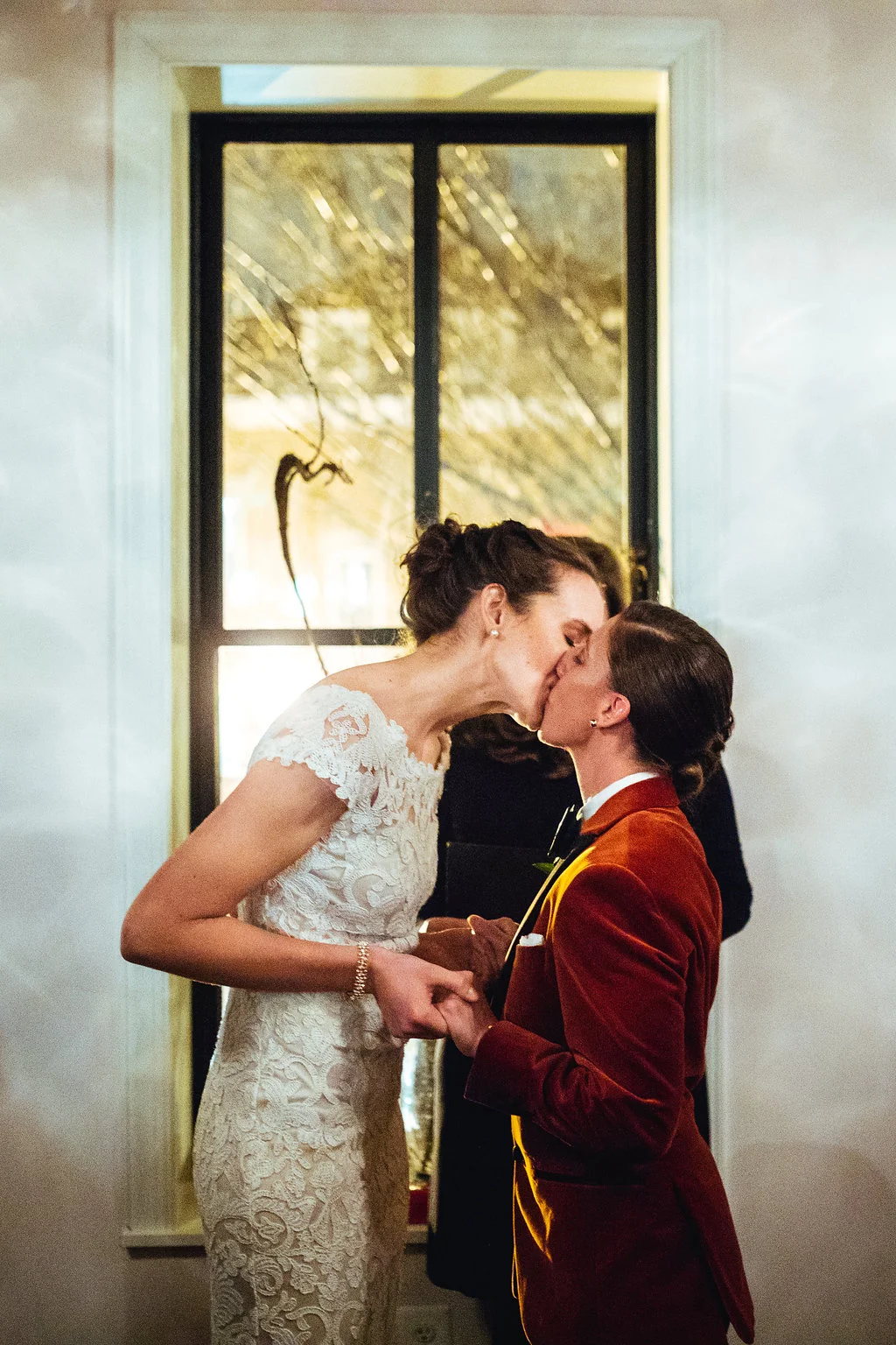 Foodie DC Lesbian Wedding by A Lovely Photo