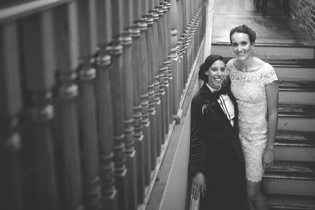 Foodie DC Lesbian Wedding by A Lovely Photo