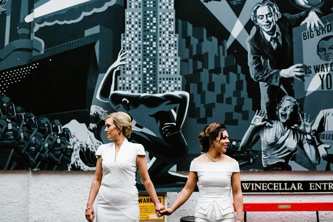 Wedding photos by Northern Ireland Wife and Wife Photography team Honey and the Moon Photography