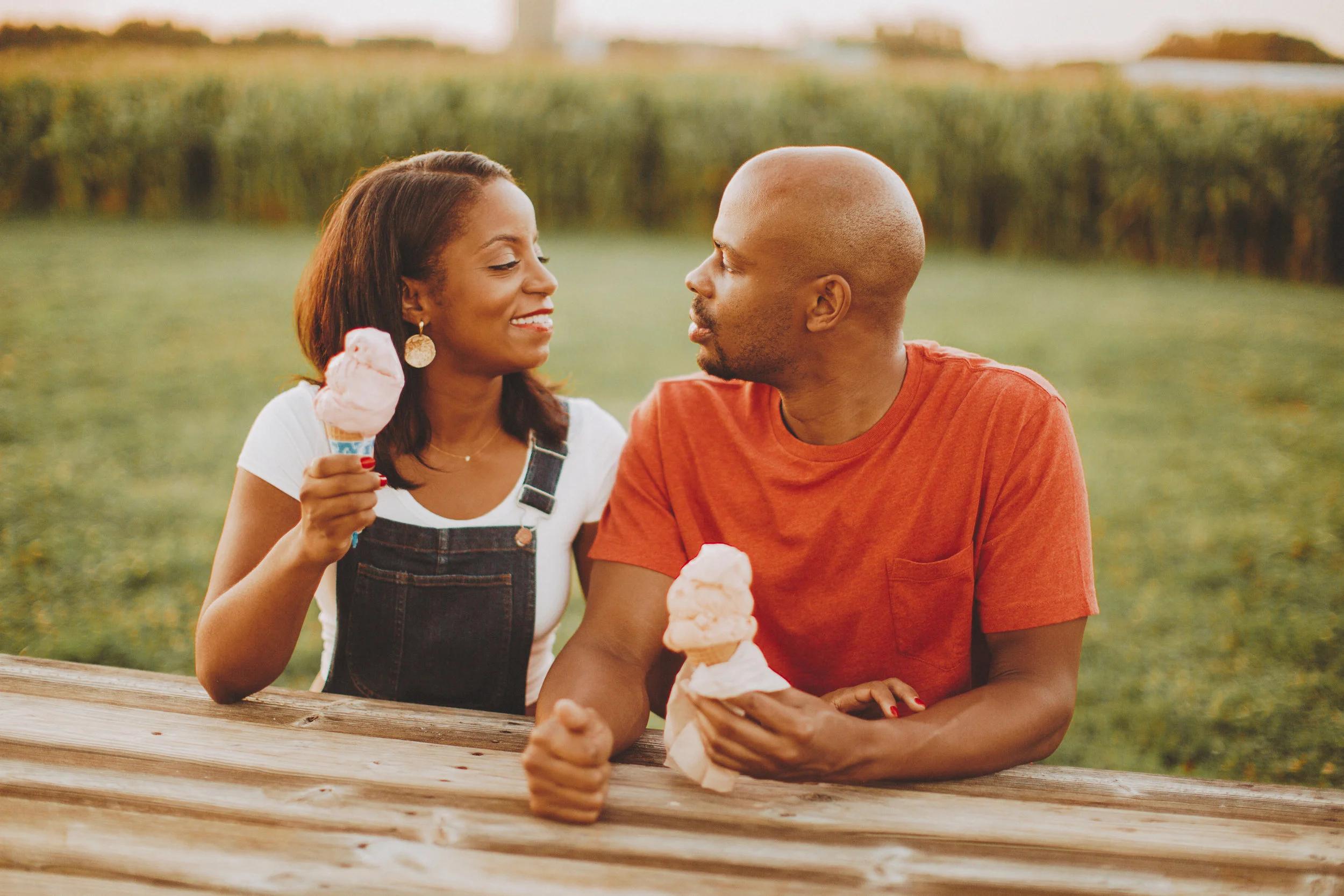 Nessa K sunflower engagement