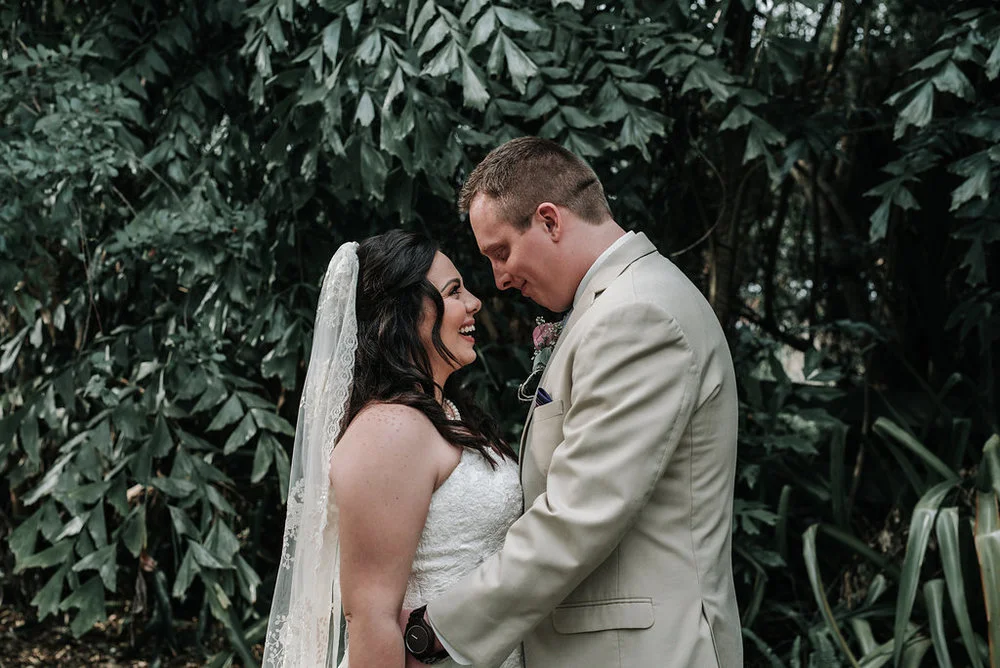 Real Couples // Bamboo Green Florida Wedding: Nathan + Marcella