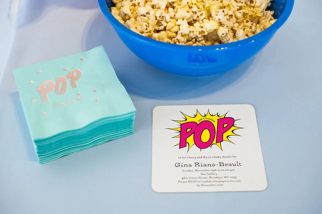 Michelle Bablo Hell Yes Design Drag Pop Art Baby Shower