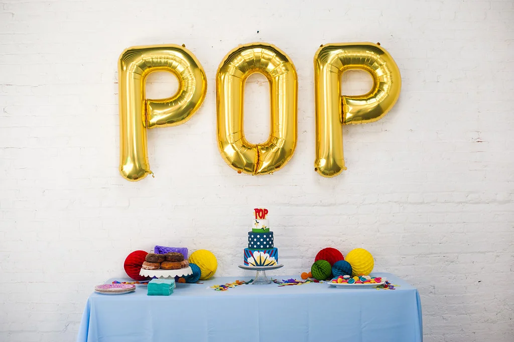 Michelle Bablo Hell Yes Design Drag Pop Art Baby Shower