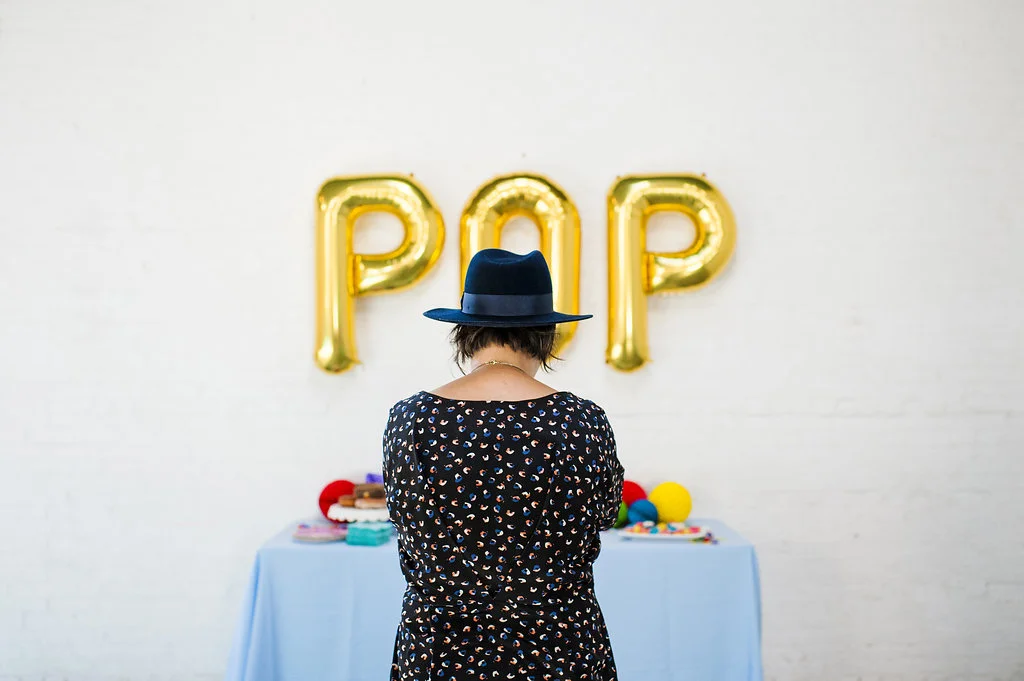 Michelle Bablo Hell Yes Design Drag Pop Art Baby Shower