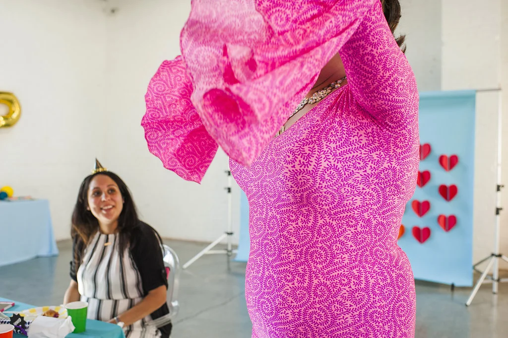 Michelle Bablo Hell Yes Design Drag Pop Art Baby Shower