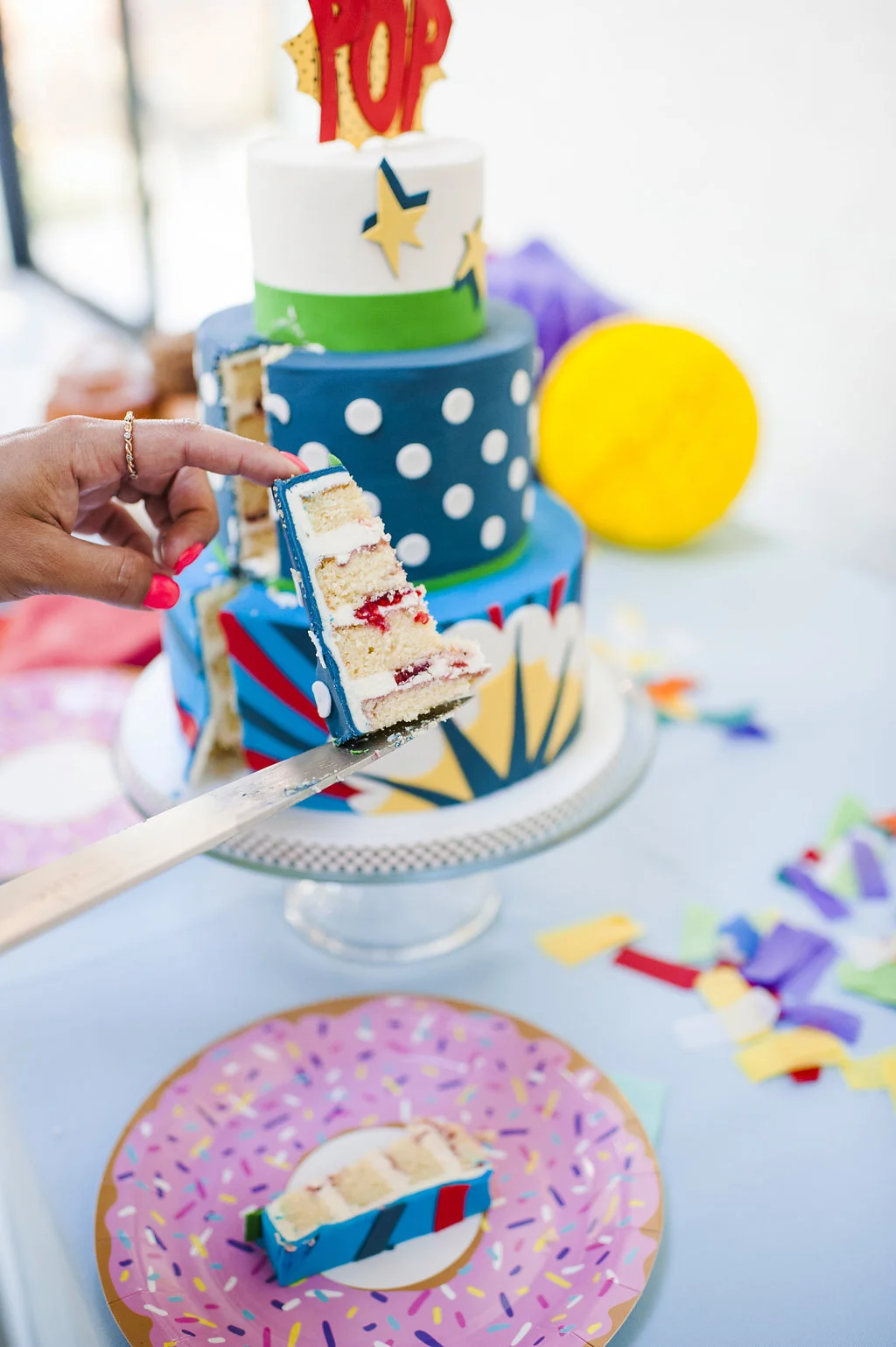 Michelle Bablo Hell Yes Design Drag Pop Art Baby Shower