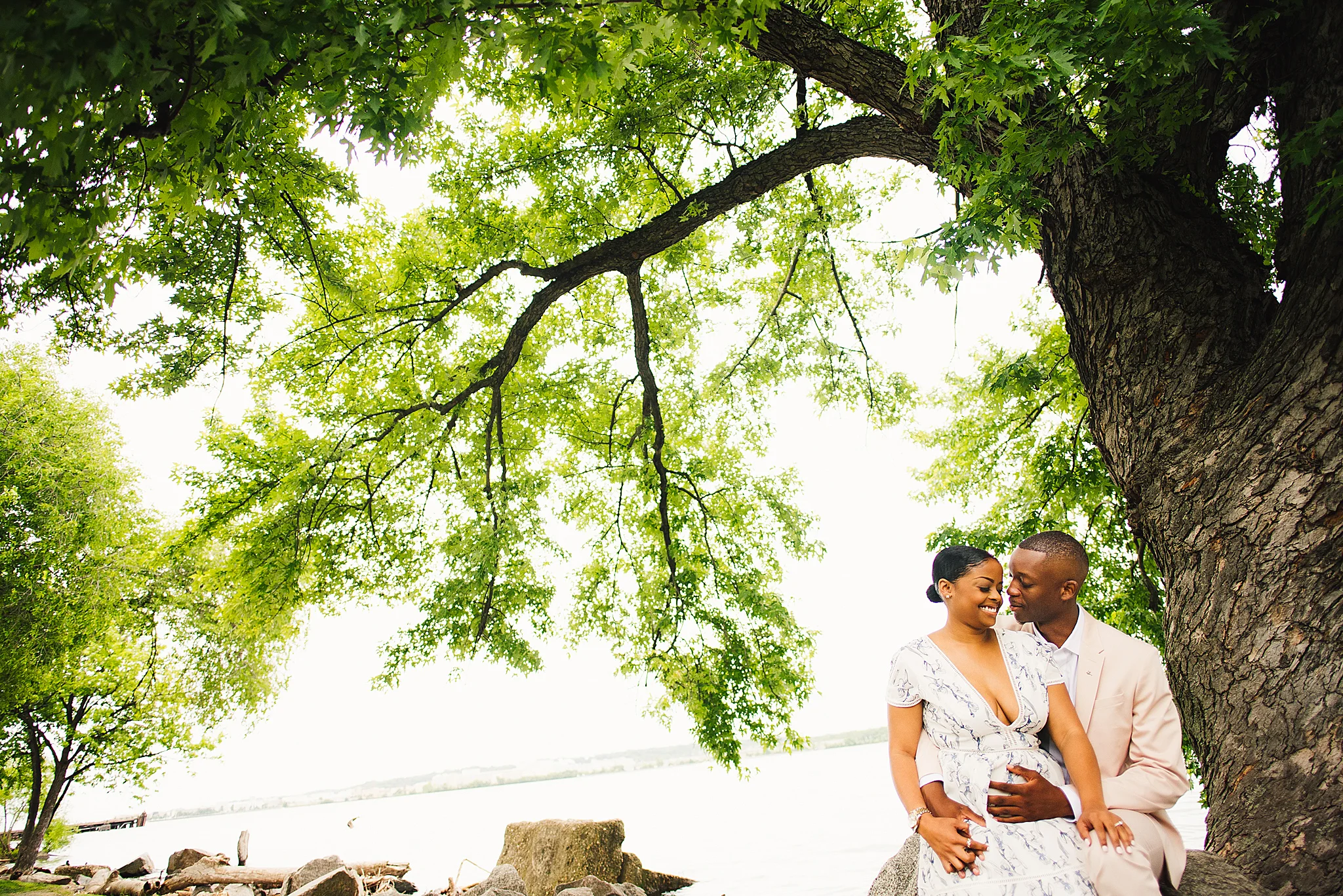 Kanayo Adibe Old Town Alexandria Engagement
