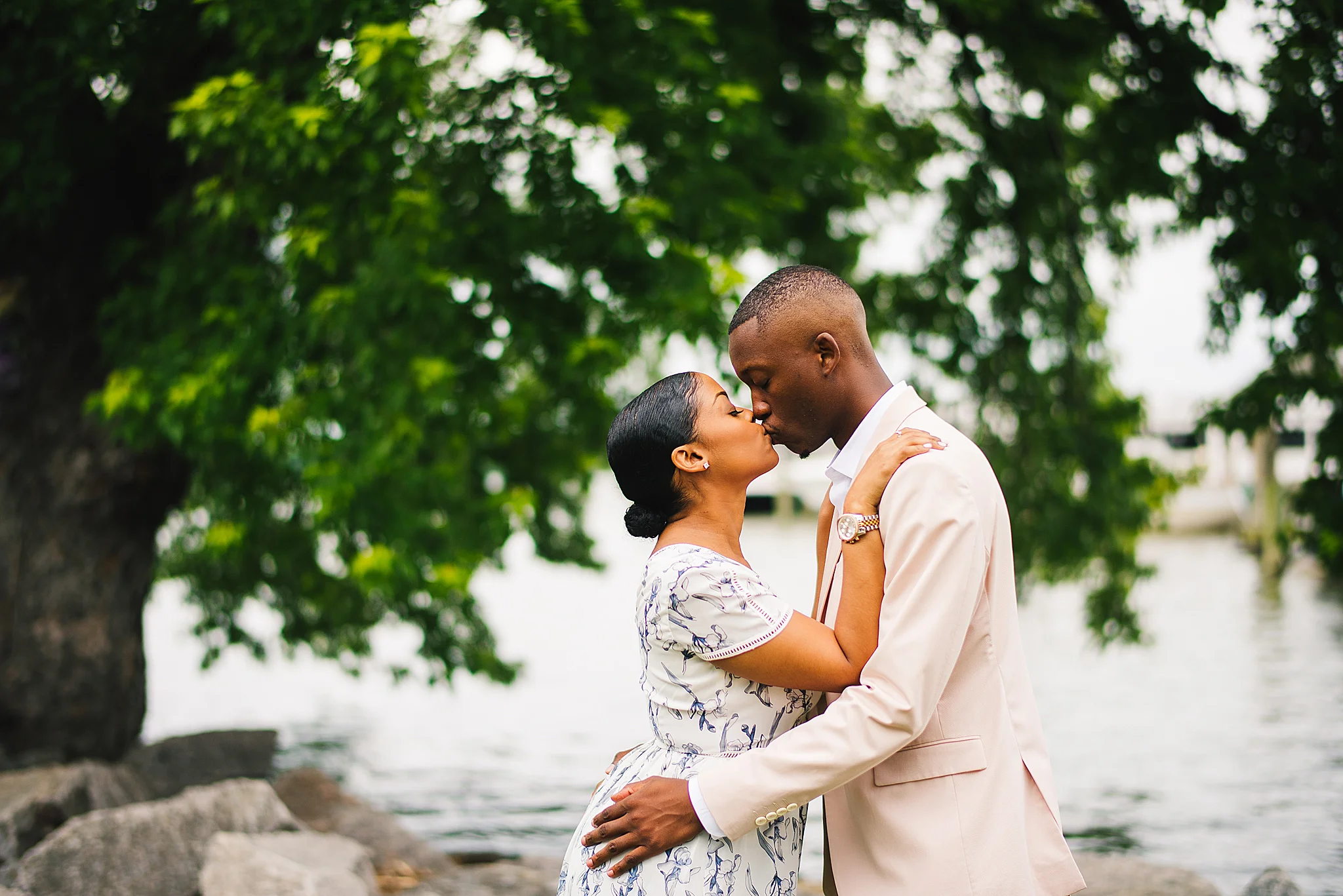 Kanayo Adibe Old Town Alexandria Engagement