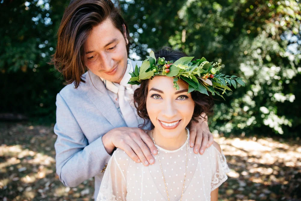 Real Couples // A Community-Created Wedding: Blanca + Cody