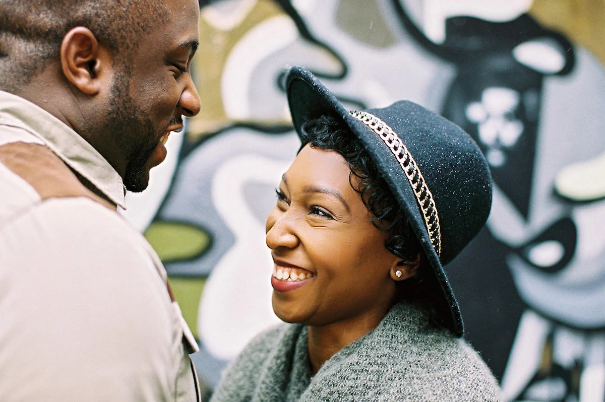 Brick Lane London Wedding Engagement Session by Becky Bailey Photography