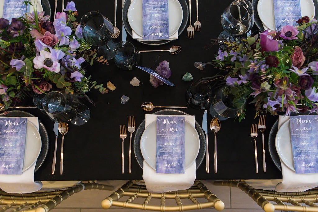 Soirée &amp; Cabernet Events Kate Alison Zodiac Wedding New York